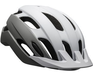 Bell Trace LED Helmet Matte White/Silver