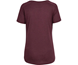 IXS Naisten pyöräilypaita Flow Contour SS Tech Tee Women Raisin