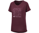 IXS Naisten pyöräilypaita Flow Contour SS Tech Tee Women Raisin