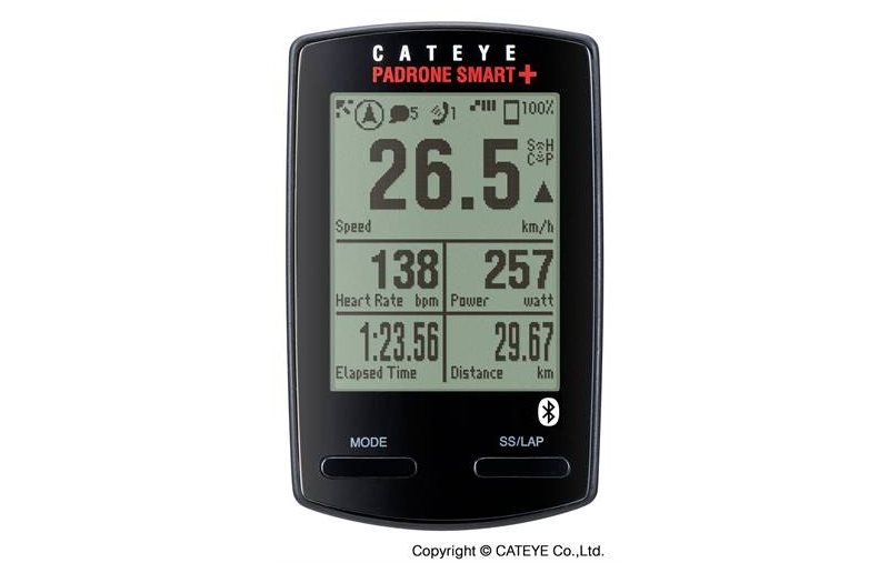 Cateye Cykeldator Padrone Smart+ Speed/Cadence Kit