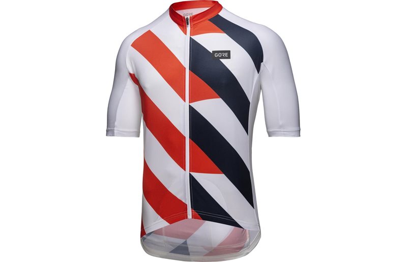 GORE WEAR Pyöräilypaita Signal Jersey Men White/Fireball