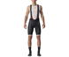 Castelli Pyöräilyshortsit Competizione Kit Bib Shorts Men Black/Silver Gray