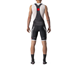 Castelli Competizione Kit Bib Shorts Men Black/Silver Gray