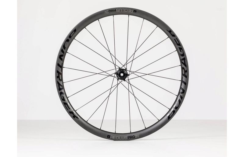 Baghjul Bontrager AeolusPro 3V 28" Disc TLR 142 Sort/Grå