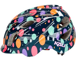 Pyöräilykypärä Kali Chakra Lighted Confetti Helmet Kids Gloss Teal