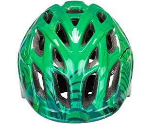 Pyöräilykypärä Kali Chakra Lighted Jungle Helmet Kids Gloss Green