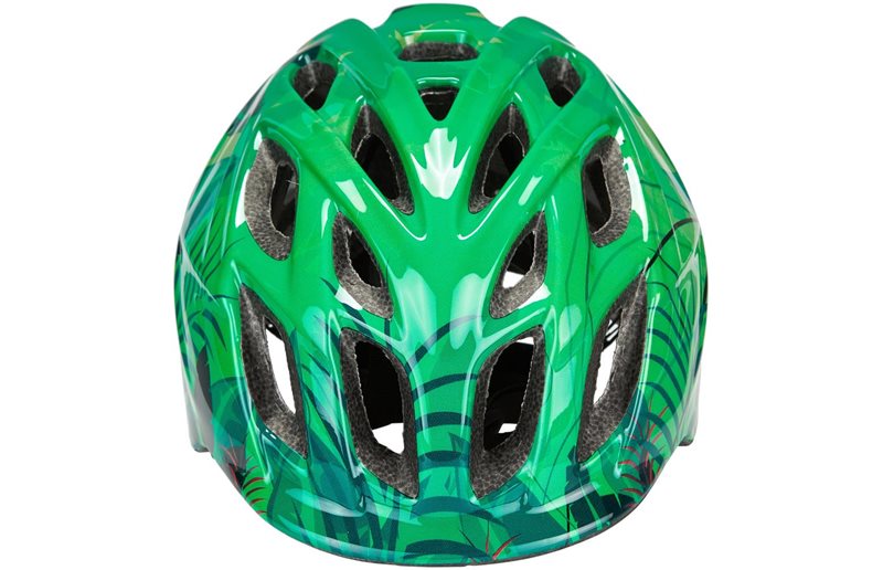 Kali Chakra Lighted Jungle Helmet Kids Gloss Green