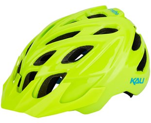 Pyöräilykypärä Kali Chakra SLD Helmet Youth Gloss Neon Yellow