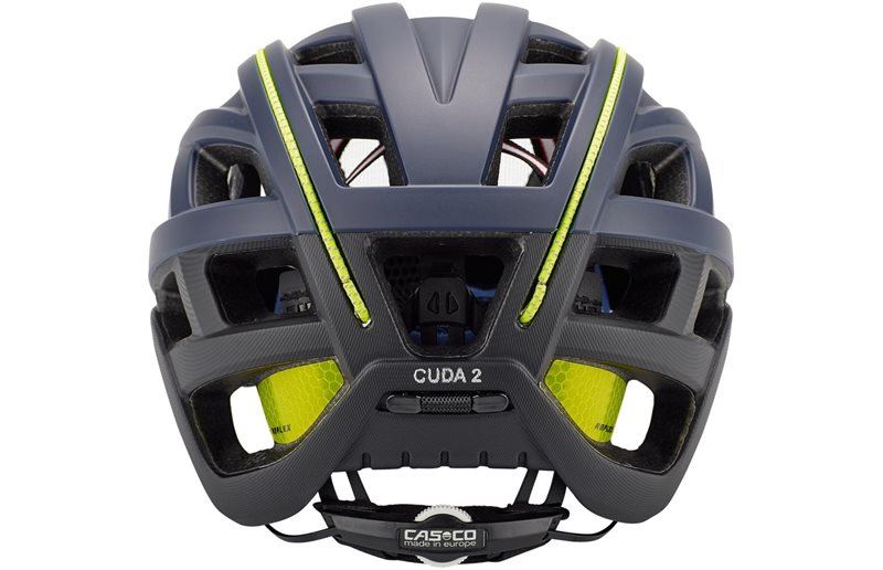 Casco CUDA 2 Helmet Blue Neon Yellow Matt