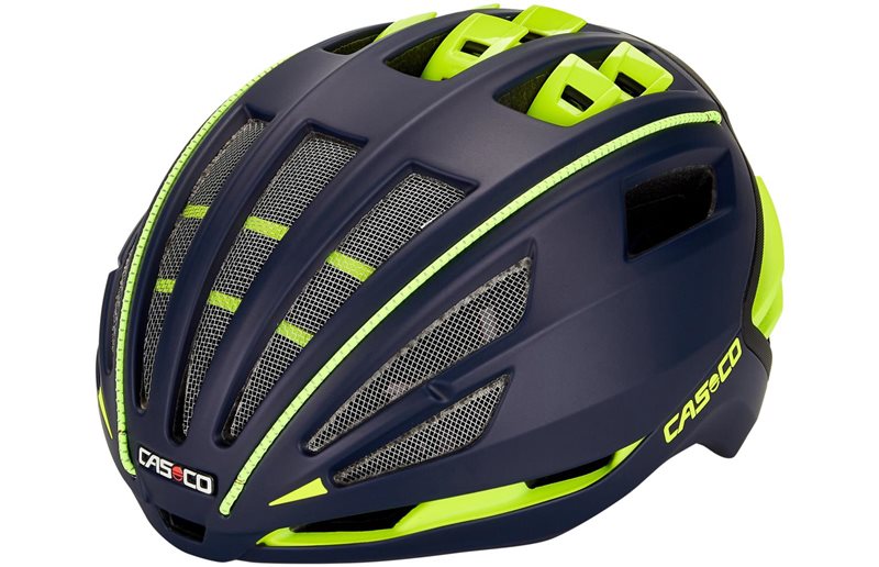 Casco SPEEDairo 2 Helmet Blue/Neon Yellow Matt