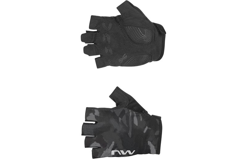 Northwave Active Short Finger Gloves Men Camo Black