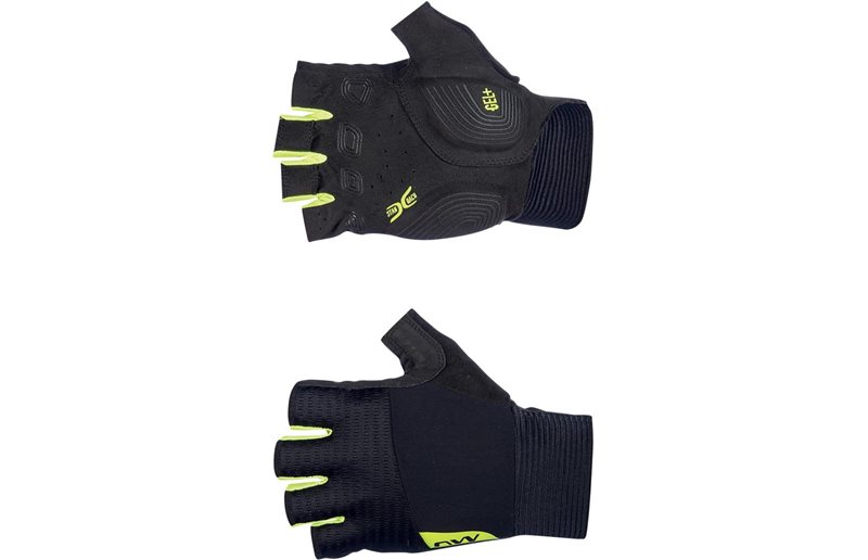 Northwave Extreme Short Finger Gloves Men Yellow Fluo/Black