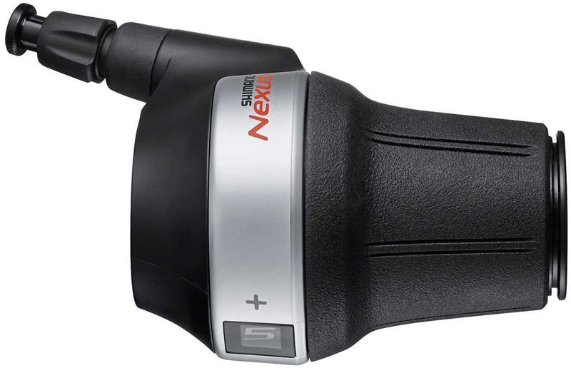 Gearskifter Shimano Nexus SL-C7000-5, højre, 5 gear, sort/sølv