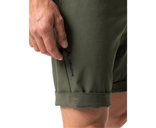 VAUDE Pyöräilyshortsit Cyclist Shorts Men Khaki