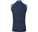 VAUDE Pyöräilypaita Posta Full-Zip Sleeveless Tricot Men Blue Gray