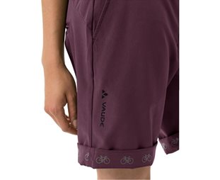 VAUDE Naisten pyöräilyshortsit Cyclist Shorts Women Cassis