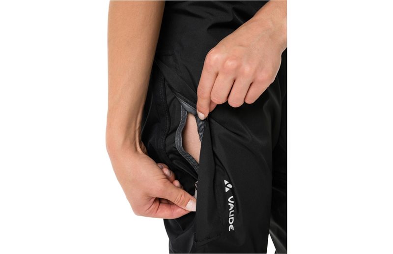 VAUDE Naisten pyöräilyhousut Kuro Rain Pants Women
