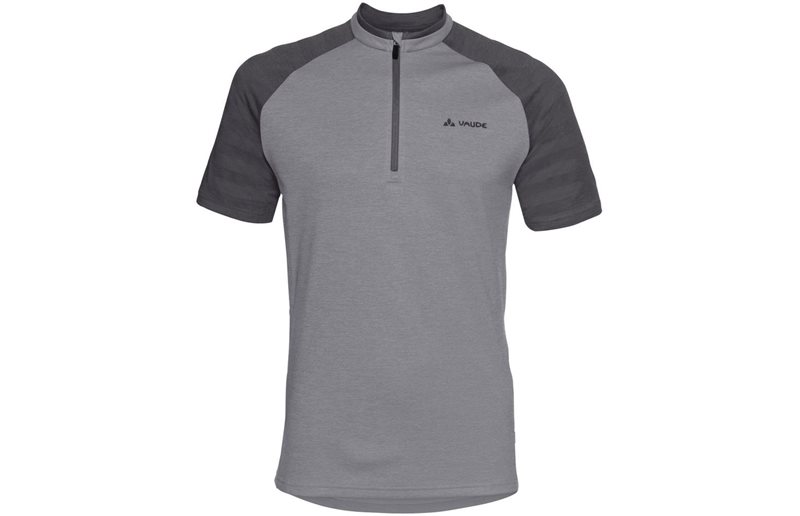 VAUDE Pyöräilypaita Tamaro III Shirt Men Grey Melange/Iron