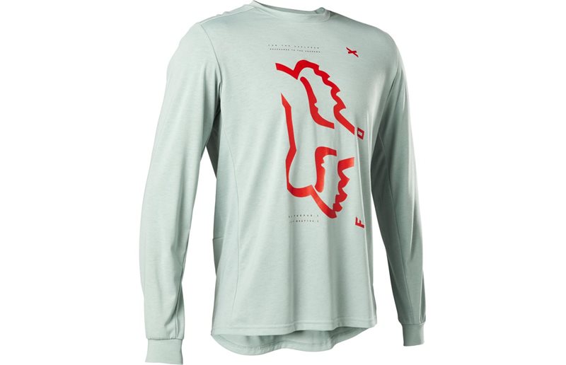 Fox Ranger Drirelease LS Jersey Men Eucalyptus