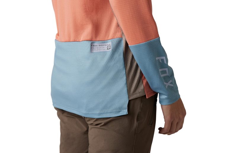 Fox Defend LS Jersey Women Salmon