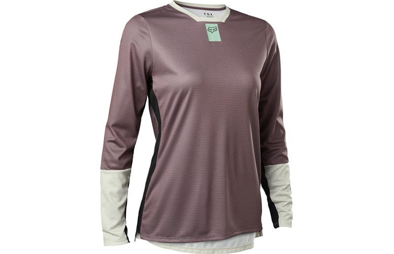 Fox Defend LS Jersey Women Plum Perfect