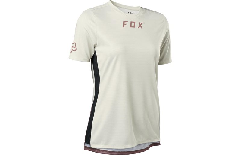 Fox Naisten pyöräilypaita Defend SS Jersey Women Bone