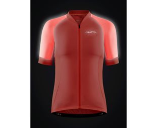 Craft Juoksutakki Naisten pyöräilypaita ADV Endur Lumen Jersey Women Shock
