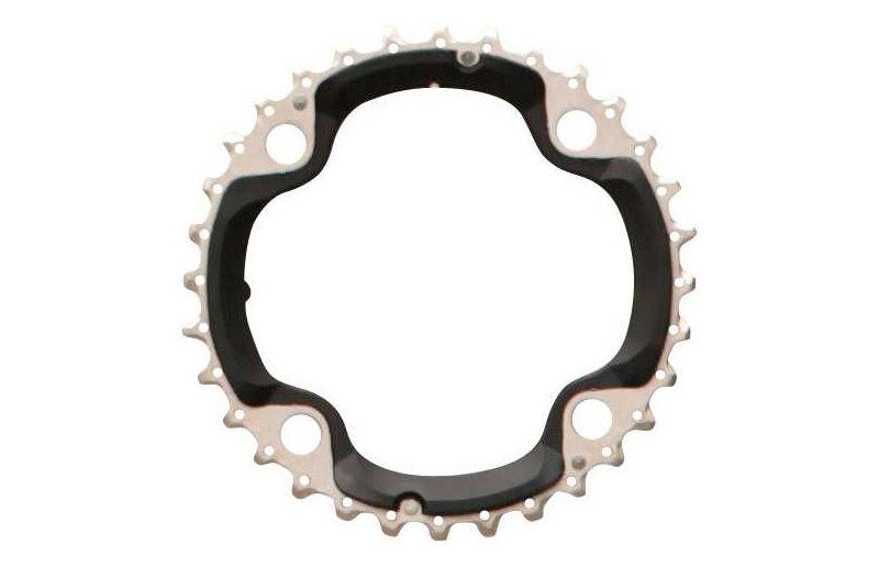 Shimano Eturatas Deore FC-T521 104 BCD 3x10-vaihteinen 32T Musta