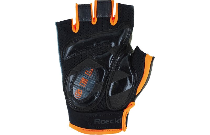Roeckl Isera Gloves Hurricane Grey/Fluo Orange