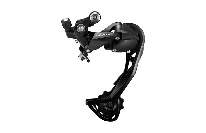 Bagagebærer Shimano Alivio RD-M3100 Long Cage 9 gear sort