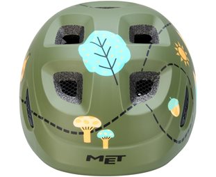 MET Hooray Helmet Kids Green Forest/Glossy