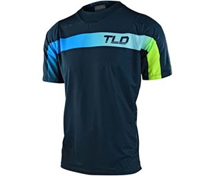 Troy Lee Designs Pyöräilypaita Skyline SS Jersey Men Jet Fuel Slate Blue