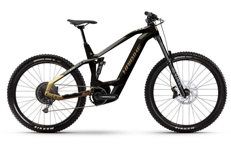 HAIBIKE MTB AllMtn CF 8 Black/Gold Gloss