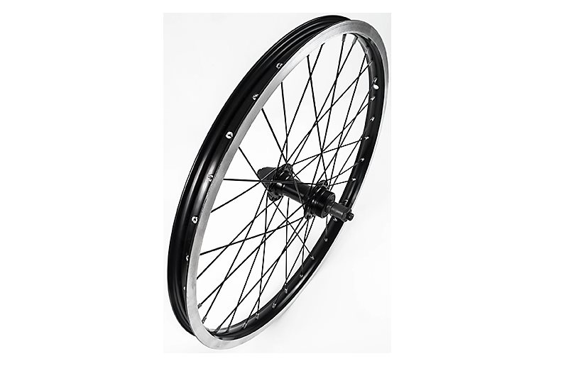 Baghjul Trek 20” FM31/J20C fælgbremse 32H QR Gevind Frikrans Sort