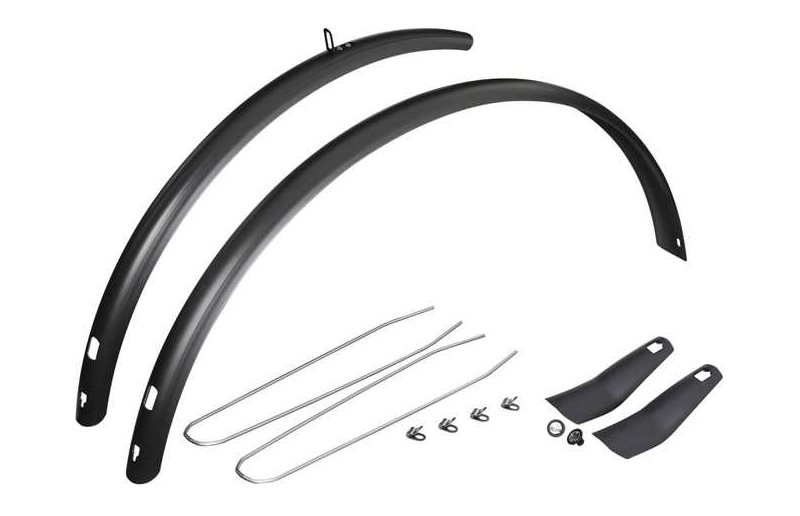 Skærmsæt Eurofender Snello Rigid 46 28" sort