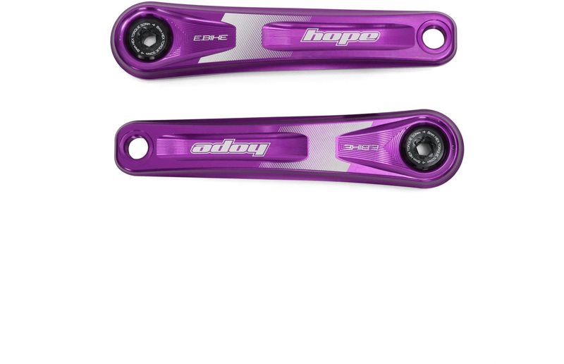 Hope E-Bike Crankarms for Specialized Purple
