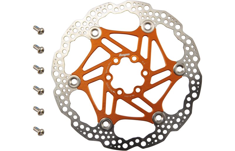 Hope X2/E4/V4 Floating Brake Disc 6-Bolt 160mm