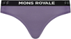 Mons Royale Merino Thong Women Thistle