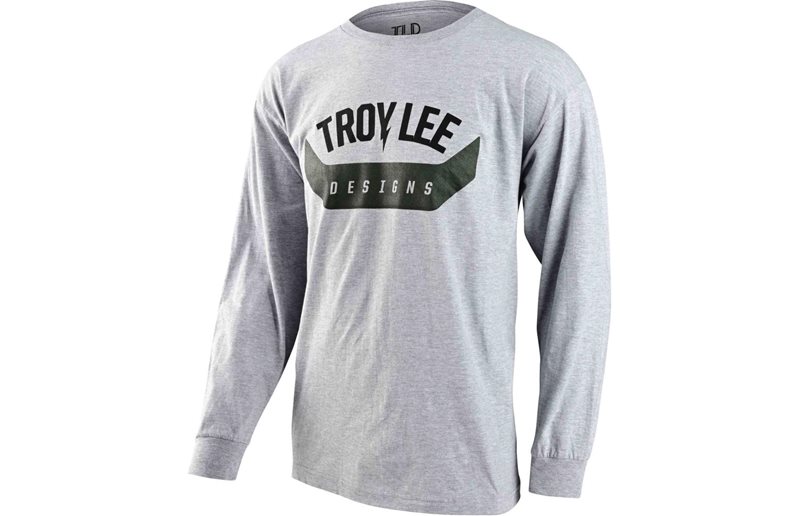 Troy Lee Designs ARC Long-Sleeved T-Shirt Men Grey
