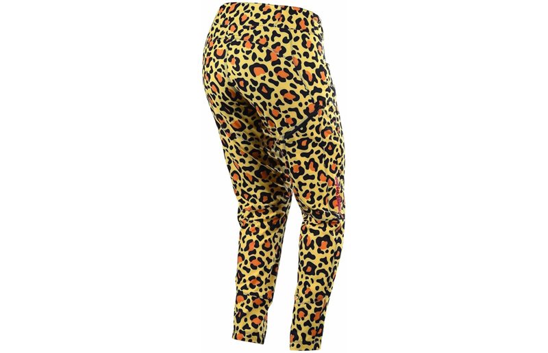 Troy Lee Designs Lilum Pants Women Yellow Leopard
