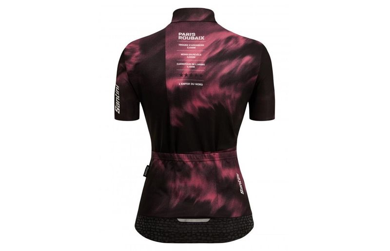 Santini Paris Roubaix Enfer Du Nord SS Jersey Women