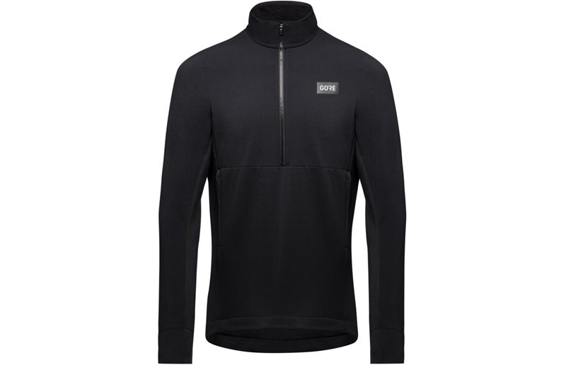 GORE WEAR TrailKPR Hybrid Halfzip Longsleeve Shirt Men Black