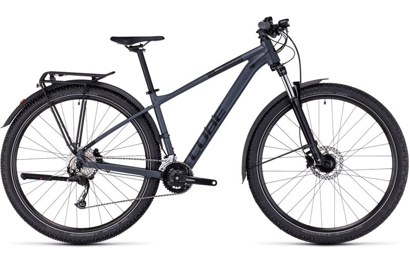 Maastopyörä Cube Aim SLX Allroad Grey N Black
