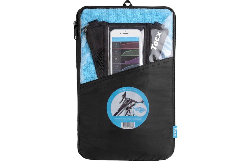 Tacx Hikisuoja+Pyyhe Sweat Set Bundle