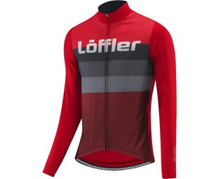 Löffler Messenger Mid LS Bike Jersey Men Red