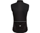 Santini Nebula Wind Vest with Back Pockets Men Black