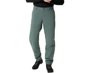 VAUDE Pyöräilyhousut Yaras Warm Rain Pants Men Dusty Forest