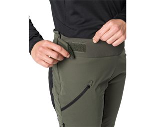 VAUDE Naisten pyöräilyhousut Minaki Pants Women Khaki