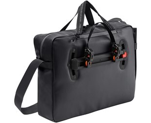 Olkalaukku/Sivulaukku VAUDE Mineo Commuter 17 Briefcase Pannier Bag Black