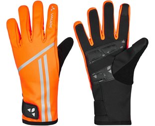 VAUDE Kuro Gloves Neon Orange